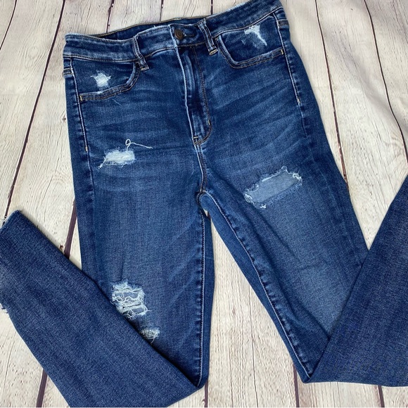 AMERICAN EAGLE Super High Rise Skinny Jeggings - Picture 3 of 8